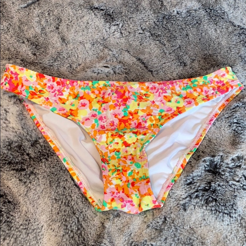Aerie floral bikini bottoms